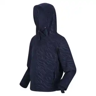 Decathlon Kalina overhead wandelfleece voor kinderen - marineblauw aanbieding