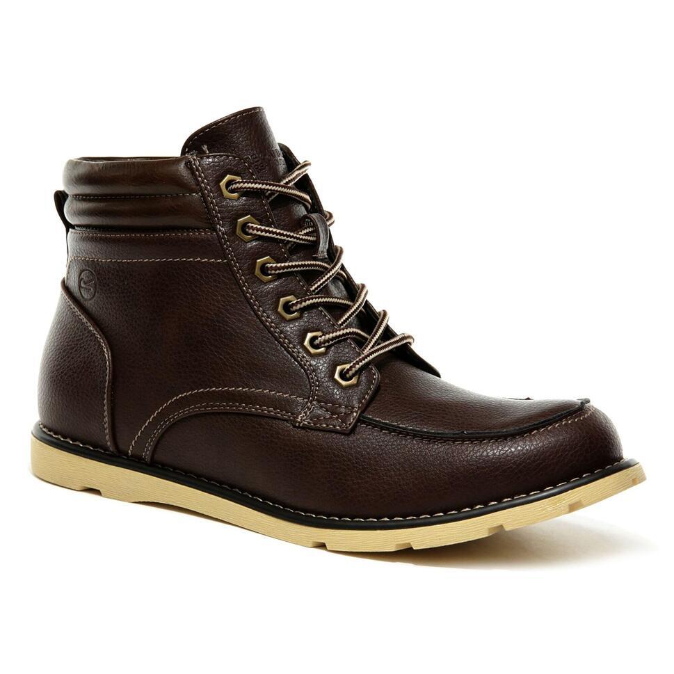 Decathlon Robinson duurzame wandelschoenen voor heren - bruin aanbieding