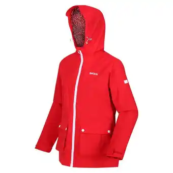 Decathlon Baysea wandeljas met capuchon voor dames - rood aanbieding