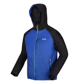 Decathlon Radnor heren hiking jas - blauw zwart aanbieding