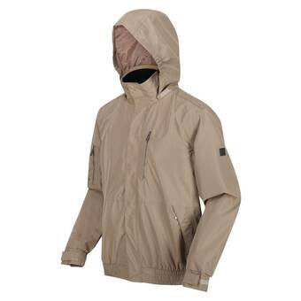 Decathlon Feelding wandeljas voor heren - lichtbruin aanbieding