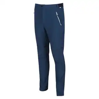 Decathlon Mountain afritsbare wandelbroek voor heren - midden marineblauw aanbieding