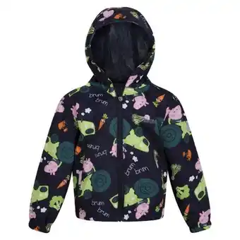 Decathlon Kinder/kinder peppa pig trekker jasje (marine) aanbieding