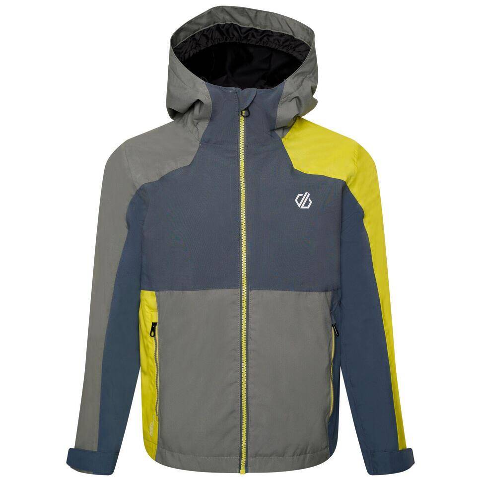 Decathlon In the lead iii waterdichte wandeljas voor kinderen - grijs aanbieding