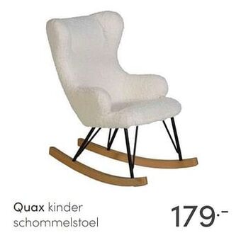 Baby & Tiener Quax kinder schommelstoel aanbieding