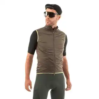 Decathlon Grvl gilet bruin aanbieding