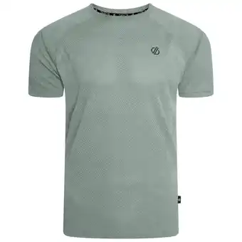 Decathlon Potential fitness-t-shirt met korte mouwen voor heren - vaalgroen aanbieding