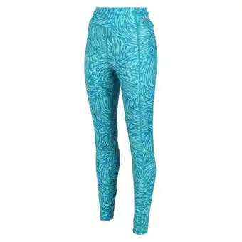 Decathlon Holeen ii fitnessleggings voor dames - blauw aanbieding