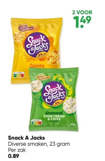 Big Bazar Snack a jacks aanbieding