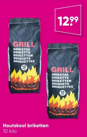 Houtskool briketten 10 kilo