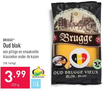 ALDI Oud blok 220g aanbieding