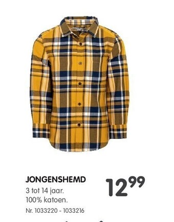 Fun Jongenshemd aanbieding