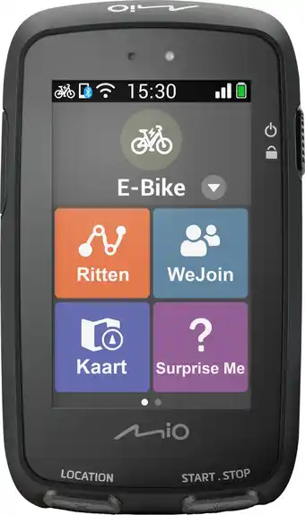 Mio fietsnavigatie cyclo discover pal 2,8 inch 58 x 100 mm zwart