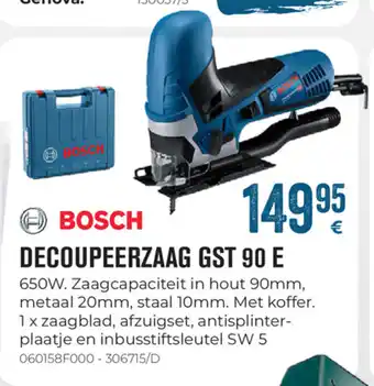 Bosch Decoupeerzaag GST 90 E