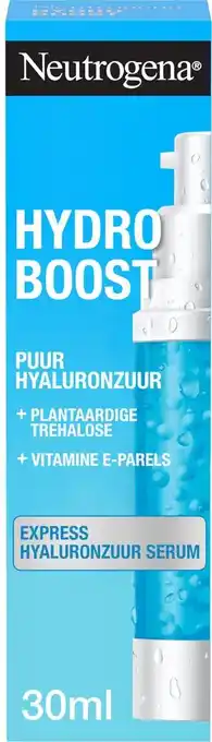 Bol.com Neutrogena hydro boost aqua pearl serum, met hyaluronzuur en vitamine e parels, voor de vermoeide huid, 1 x 30 ml aanbieding
