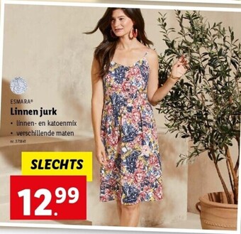 Lidl Linnen jurk aanbieding