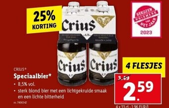 Lidl Speciaalbier aanbieding