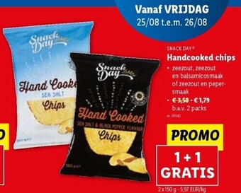 Lidl Handcooked chips aanbieding