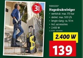 Lidl Hogedrukreiniger aanbieding