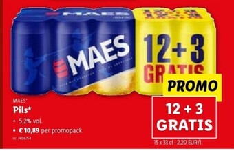 Lidl Pils aanbieding