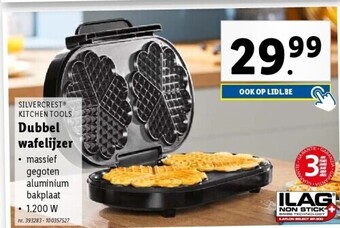 Lidl Dubbel wafelijzer aanbieding