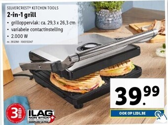 Lidl 2-in-1 grill aanbieding