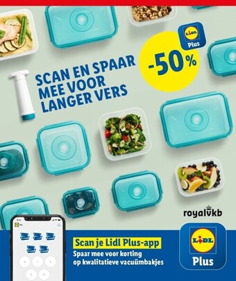 Lidl Scan en spaar mee voor langer vers aanbieding