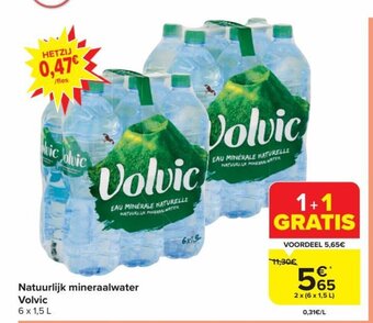 Natuurlijk mineraalwater Volvic