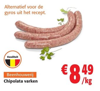 Colruyt Chipolata varken aanbieding
