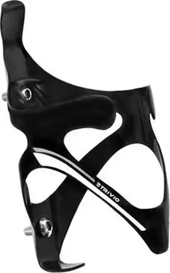 Bol.com Trivio - bidonhouder carbon ud finish zwart / wit aanbieding