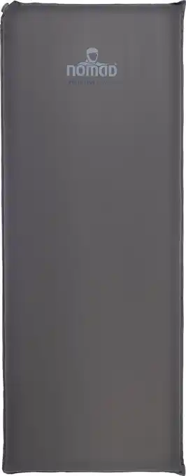 Bol.com Nomad perth plus xw 10.0 | slaapmat | 198 x 63 | 10 cm dikte | donkergrijs | comfortabel kamperen | extra breed aanbieding