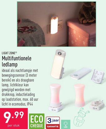 ALDI Multifuntionele ledlamp aanbieding