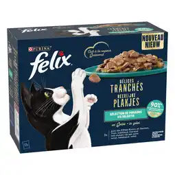 Natvoer voor katten heerlijke plakjes met vis 0.96 kg