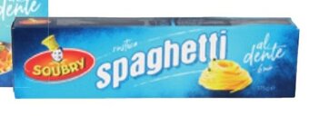 Colruyt Soubry Spaghetti Rustica 375 g aanbieding