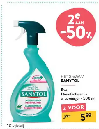 Di Sanytol Het Gamma aanbieding