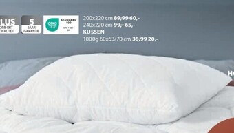 Jysk Hoofdkussen aanbieding