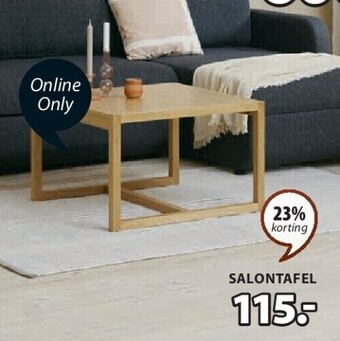 Jysk Salontafel aanbieding