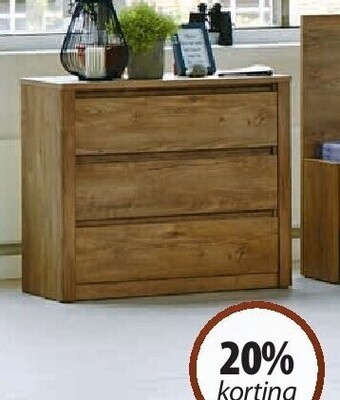 Jysk Vedde commode aanbieding