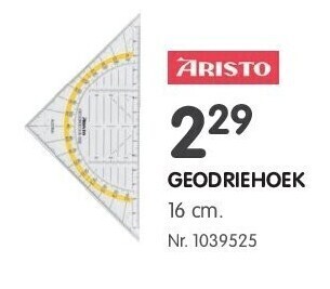 Fun Geodriehoek aanbieding