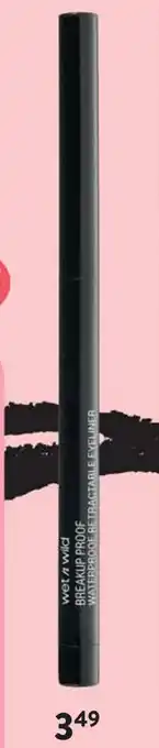 Wet Wild Breakup Proof Waterproof Retractable Eyeliner