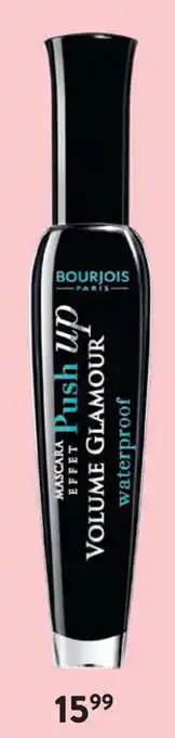 Di Bourjois Mascara Effet Push Up Volume Glamour Waterproof aanbieding