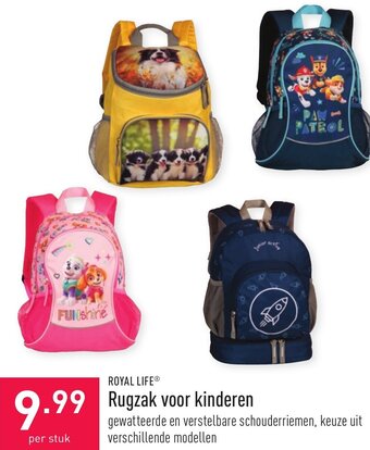 ALDI Rugzak voor kinderen aanbieding