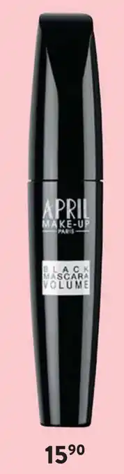 Di April Make-Up Black Mascara Volume aanbieding