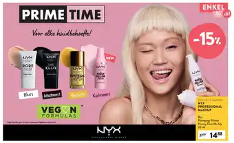 Di Het Hele Gamma NYX Professional Makeup aanbieding