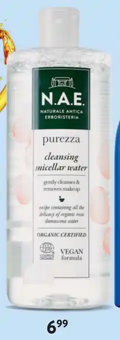 N.A.E purezza cleansing micellar water