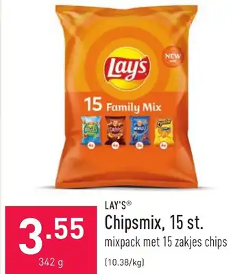 ALDI Chipsmix 342g aanbieding