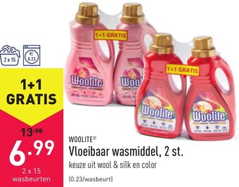 ALDI Vloeibaar wasmiddel aanbieding