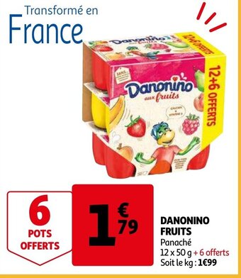 Auchan Danonino Fruits aanbieding