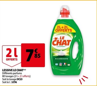 Auchan Lessive Le Chat aanbieding