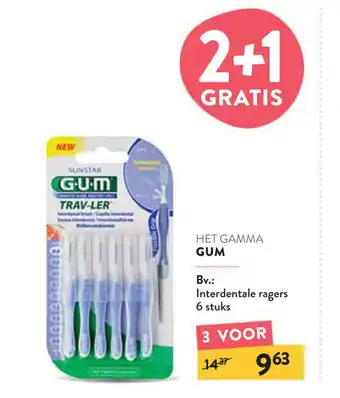 Di Gum Interdentale ragers 6 stuks aanbieding